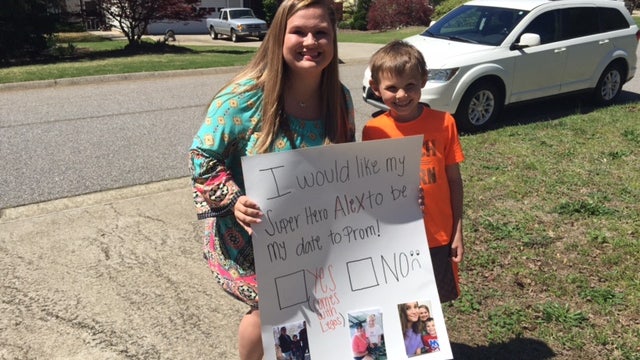 8-year-old boy battling cancer going to prom