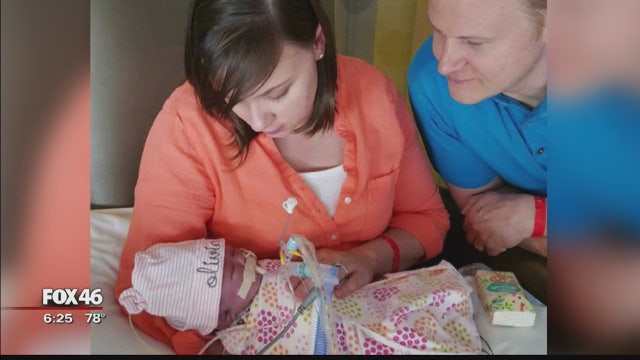 Infant undergoes two heart surgeries, defying the odds