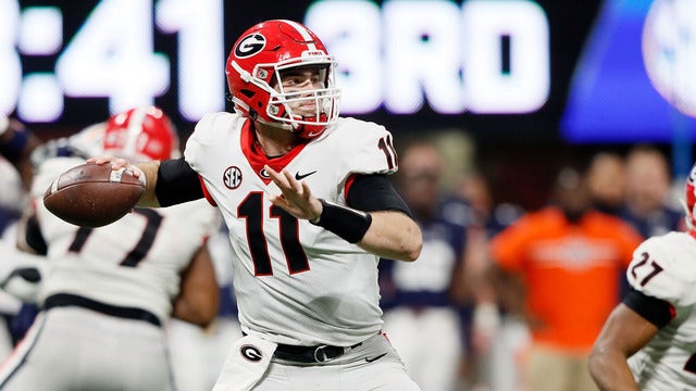 Georgia, Auburn split top awards on AP All-SEC football team