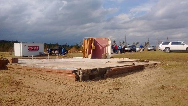 Grandmother's prayer closet withstands EF4 tornado in Alabama