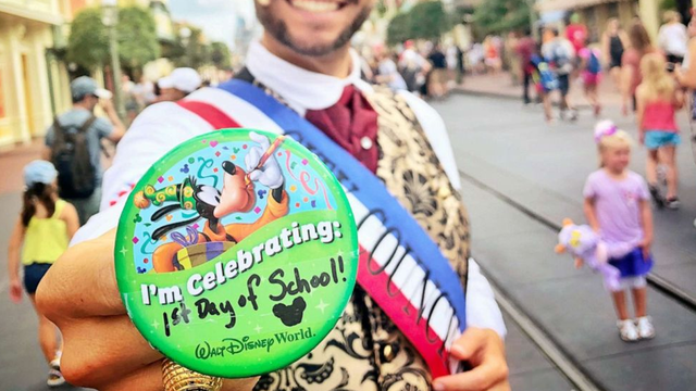 Florida mom has a magical day at Walt Disney World after kids head to first day of school