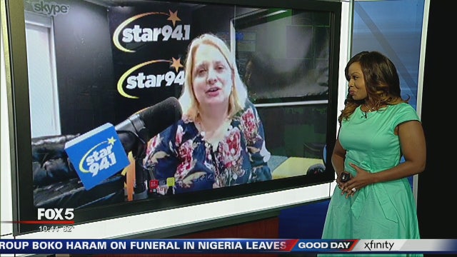 Atlanta radio personality Melissa Carter on Good Day Atlanta