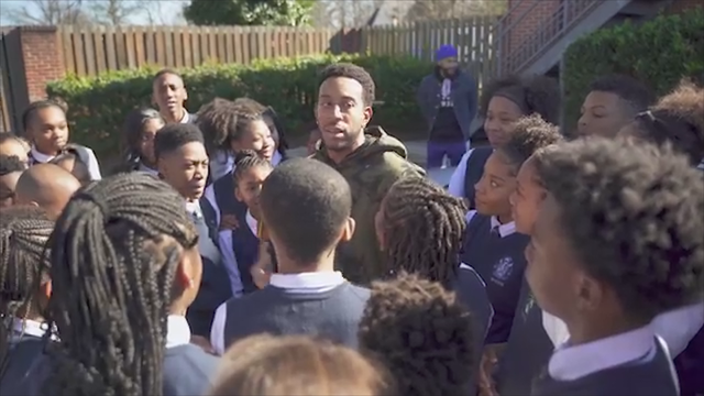 Ludacris surprises Ron Clark Academy students with Super Bowl tickets