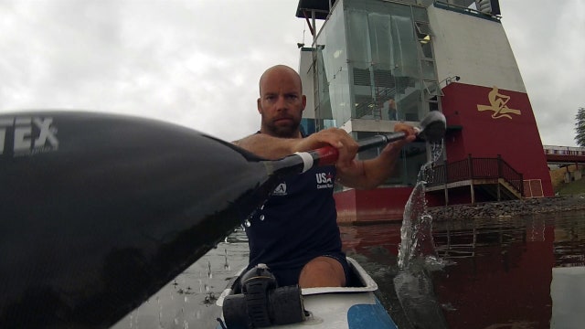 Marine turned kayaker racing towards Paralympics