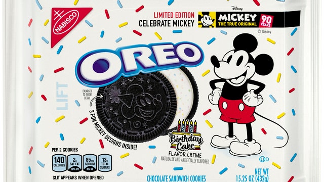 Oreo celebrates Mickey Mouse's birthday with new cookie flavor