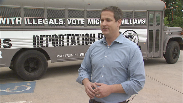 Georgia candidate behind 'deportation bus' pleads guilty