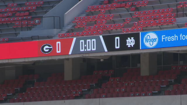 Fans already in Athens ahead of Georgia, Notre Dame game