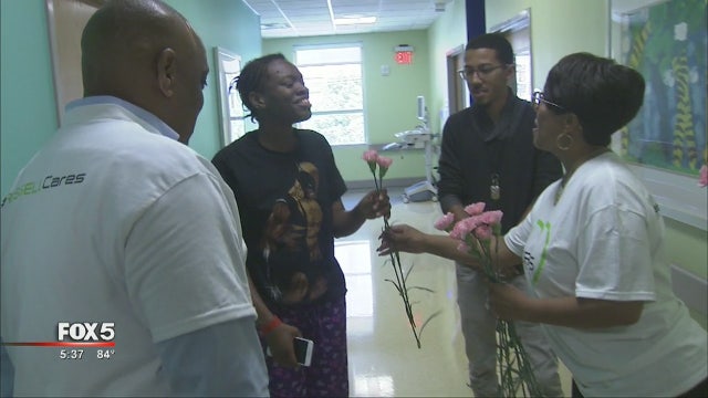 Patients, moms celebrate ahead of Mother's Day at CHOA