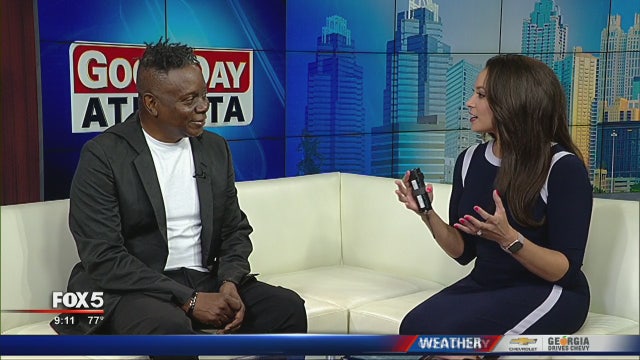 Philip Bailey from Earth, Wind and Fire on Good Day Atlanta