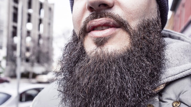 Study: Men with beards have more germs than dogs