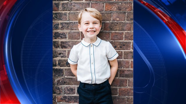 Britain's Prince George celebrates 5th birthday