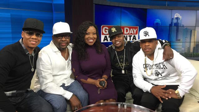 Four original New Edition members stop by Good Day Atlanta