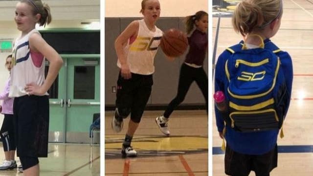 Curry delivers: Warriors guard sends Napa girl new sneaks following frustration over girl sizes