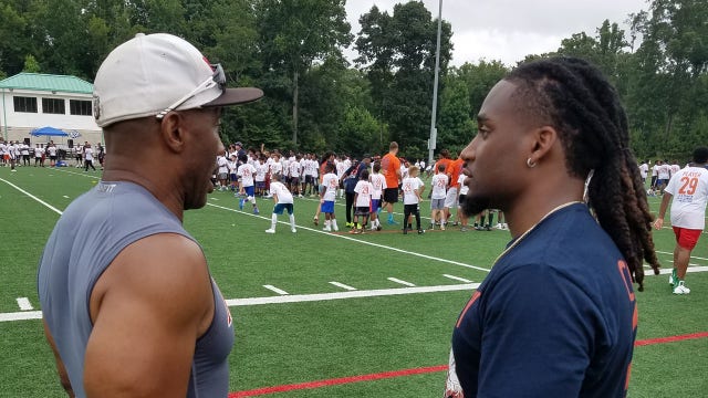 NFL player hosts camp in Georgia hometown