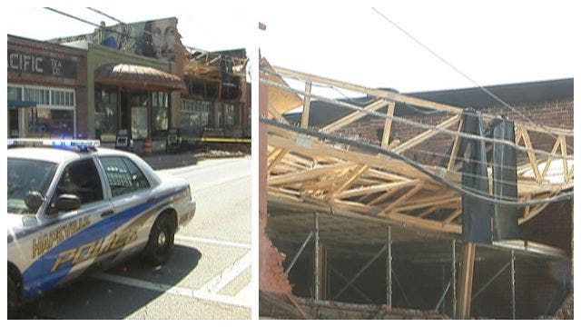 1 injured in Hapeville roof collapse