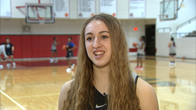 Arlington Martin girls basketball player hits game winning 60-foot shot