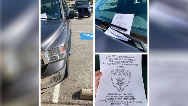 Stay in the Lines: Southlake police use coloring page to teach drivers a lesson