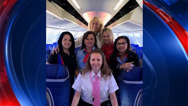 Southwest celebrates first 'unmanned' flight on new airplane