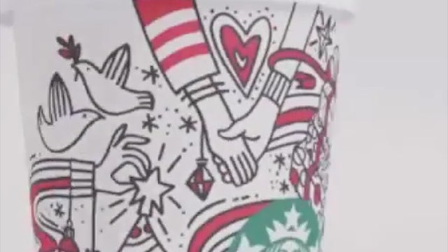 Starbucks holiday cup causes social media buzz over mystery hands