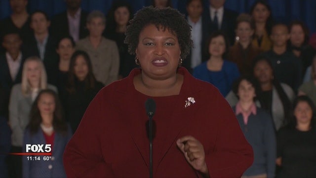 Georgia's Stacey Abrams looks for a winning strategy in loss
