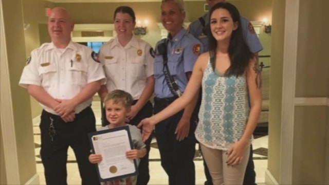 Boy, 4, phones for help when mom has epileptic seizure