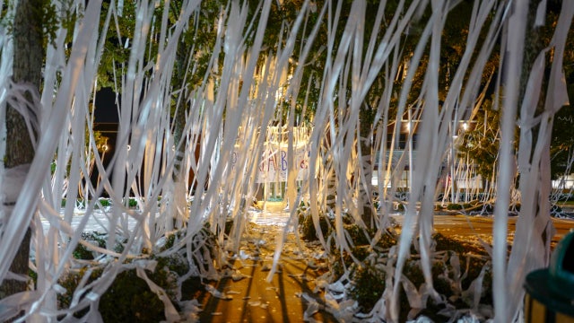 Marietta High Schools get TP'd in massive prank