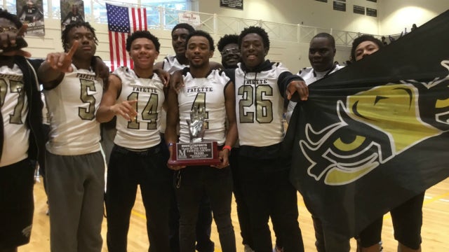 Team of the Week pep rally at Fayette County High School