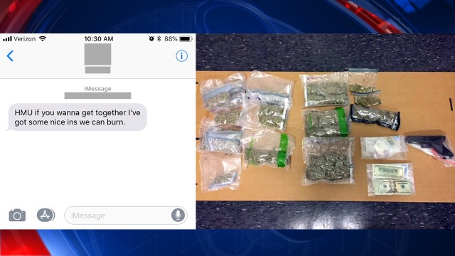 WRONG NUMBER: Man arrested after he mistakenly texts Fairfax Co. officer trying to sell him pot