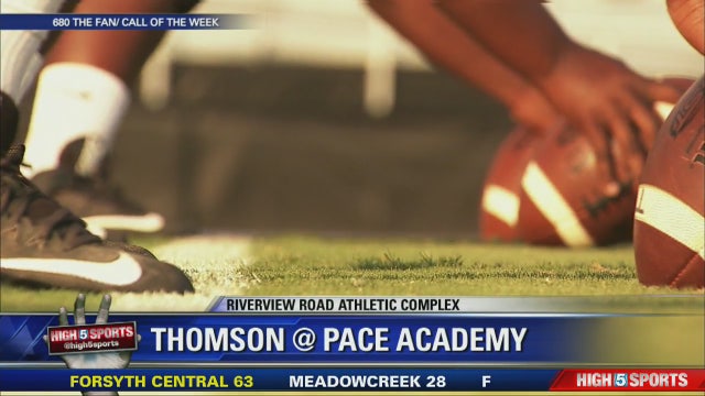 Call of the Week: Thomson at Pace Academy