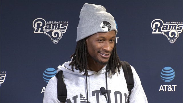 Former Bulldog Gurley keeps tabs on UGA runners