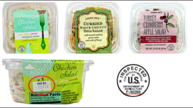 Trader Joe's recalls packaged salads over contamination fear