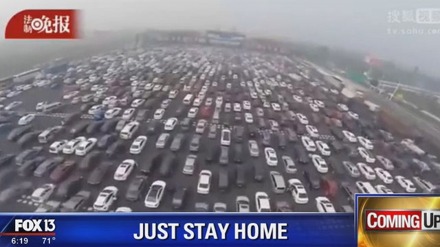 VIDEO: Beijing has the worst rush hour ever