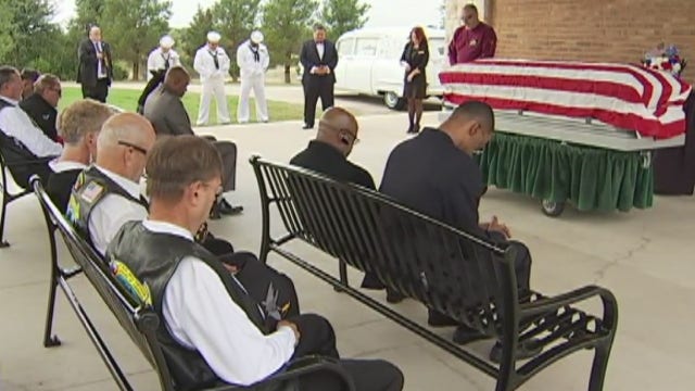 Funeral held for unclaimed soldier