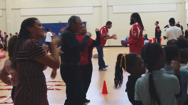WATCH: Arthur Blank Dances with APS Superintendent