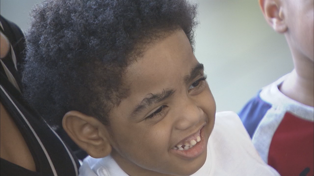 Baby AJ celebrates first birthday with new kidney