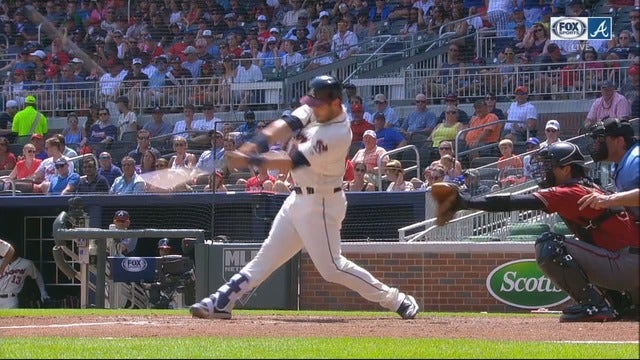 Braves end 1st half of season with win over Arizona