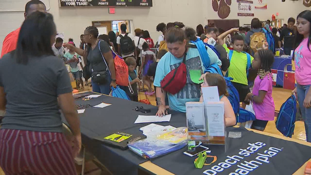 State representative holds back to school event