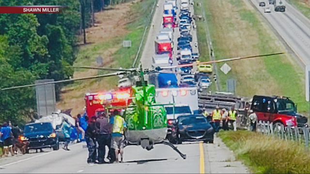 Coroner identifies those killed in I-85 crash in Franklin County