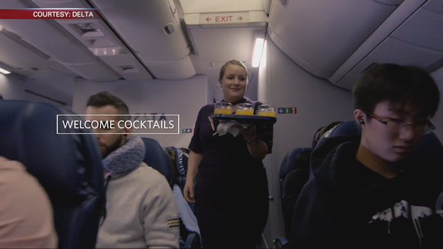 Delta bringing free cocktails to passengers on certain flights