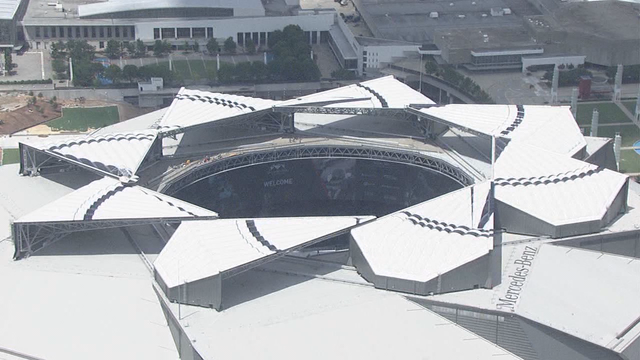 Falcons will play with the roof open Sunday