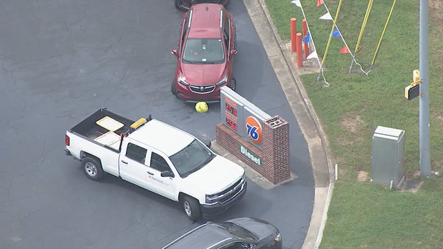 Gas being sold for 76 cents per gallon