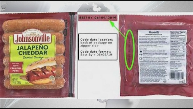Johnsonville recalling 95,000 pounds of sausages