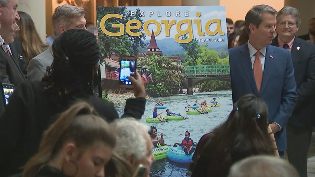Gov. Kemp celebrates Georgia's tourism