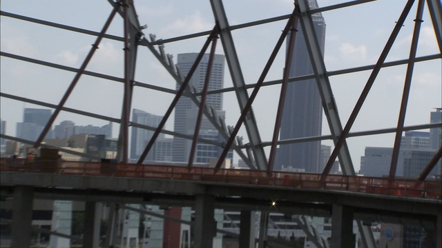 Photos: New Falcons stadium taking shape in Downtown Atlanta