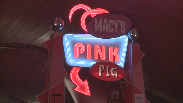 Pink Pig returns to Macy's