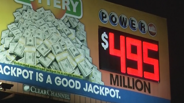 PowerBall jackpot nears a half billion