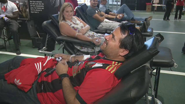 Fire Stripes supporters bleed for their team