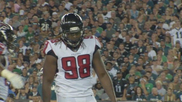 Update: Falcons d-lineman McKinley doing well, back with family