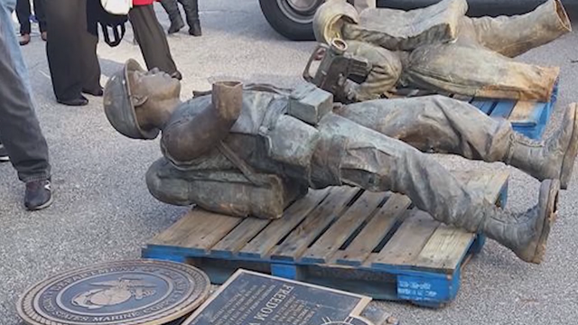 Fundraiser to restore memorial kicks off at G-day game