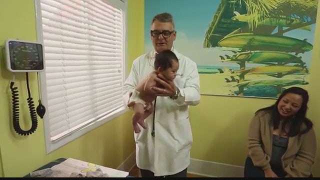 WATCH: Pediatrician reveals magic touch to soothe crying baby